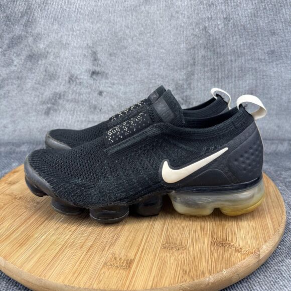 Nike Air Vapormax Flyknit Moc 2 Shoes Mens Size 5.5 Black Running AH7006-002 - Picture 3 of 10
